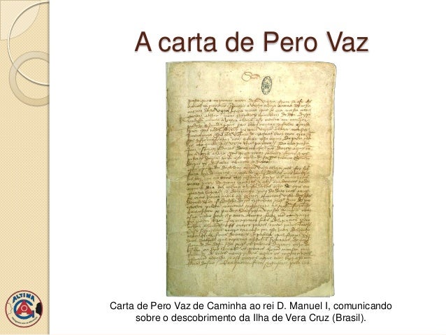 Carta De Pero Vaz De Caminha Pdf
